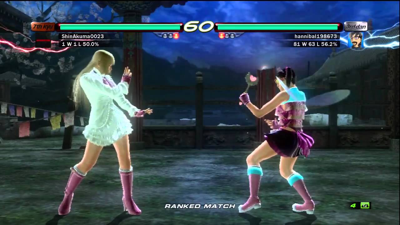Tekken 6 - Xbox 360 - Ranked Match - Lili vs. Ling Xiaoyu