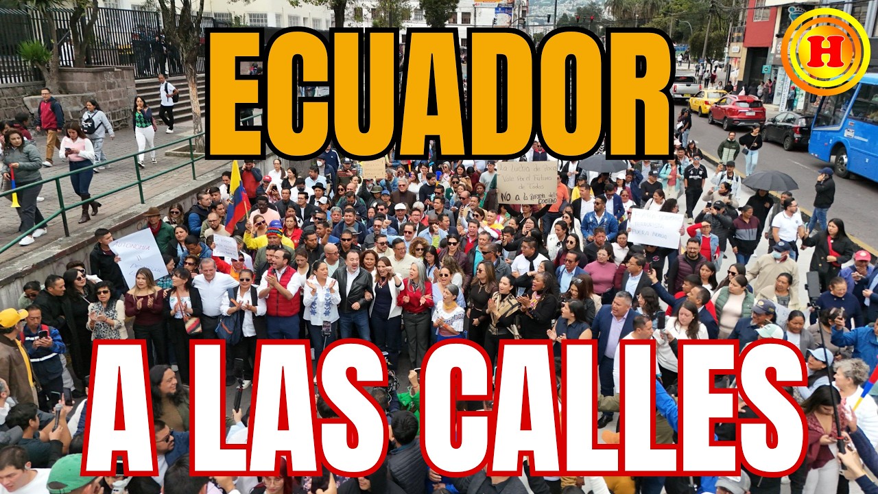Marcha en Ecuador
