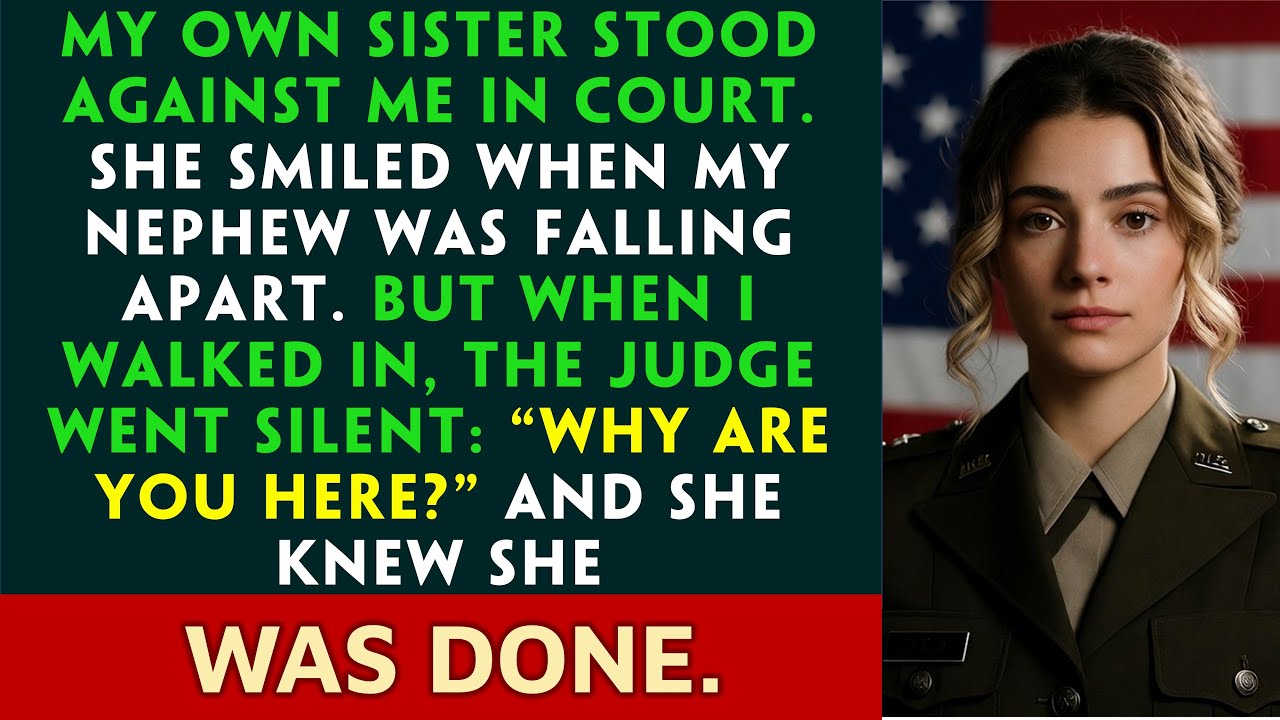 When I Walked Into The Courtroom, The Judge And My Sister Were Shocked: “Why Are You Here?”
