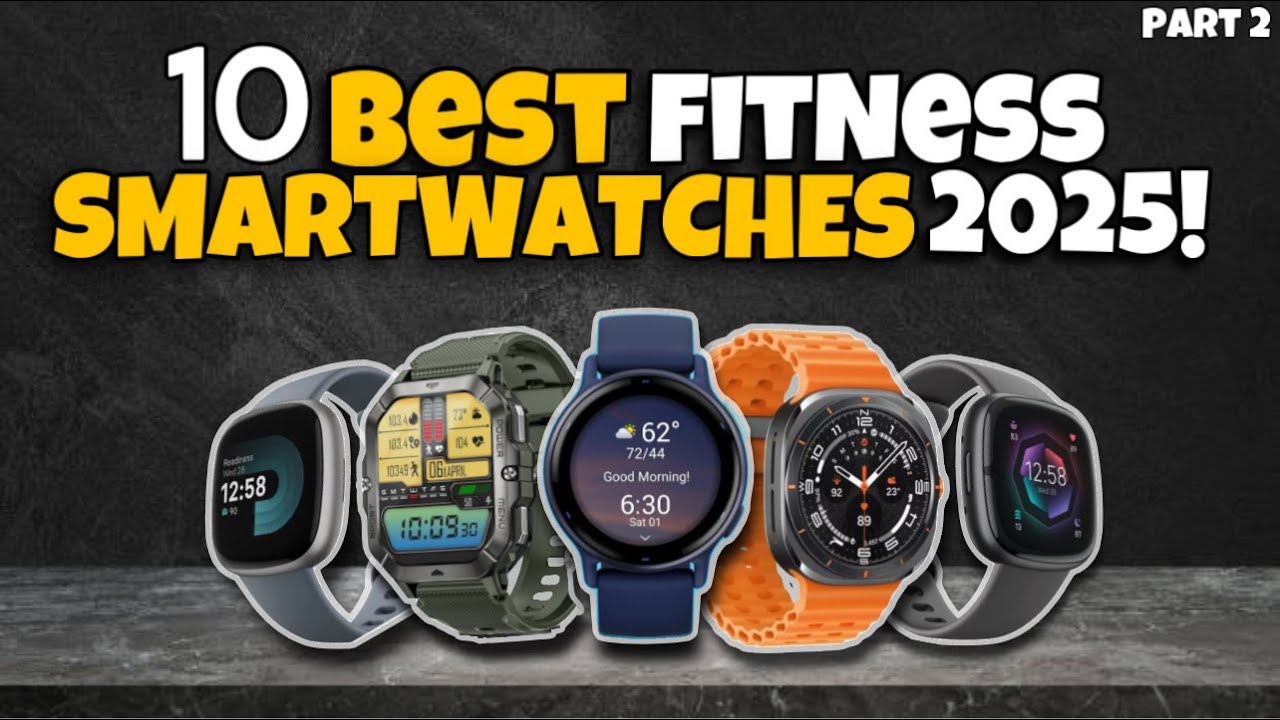 ✅ Top 10 Fitness SMARTWATCHES You Need to Buy on Amazon 2025 🔥