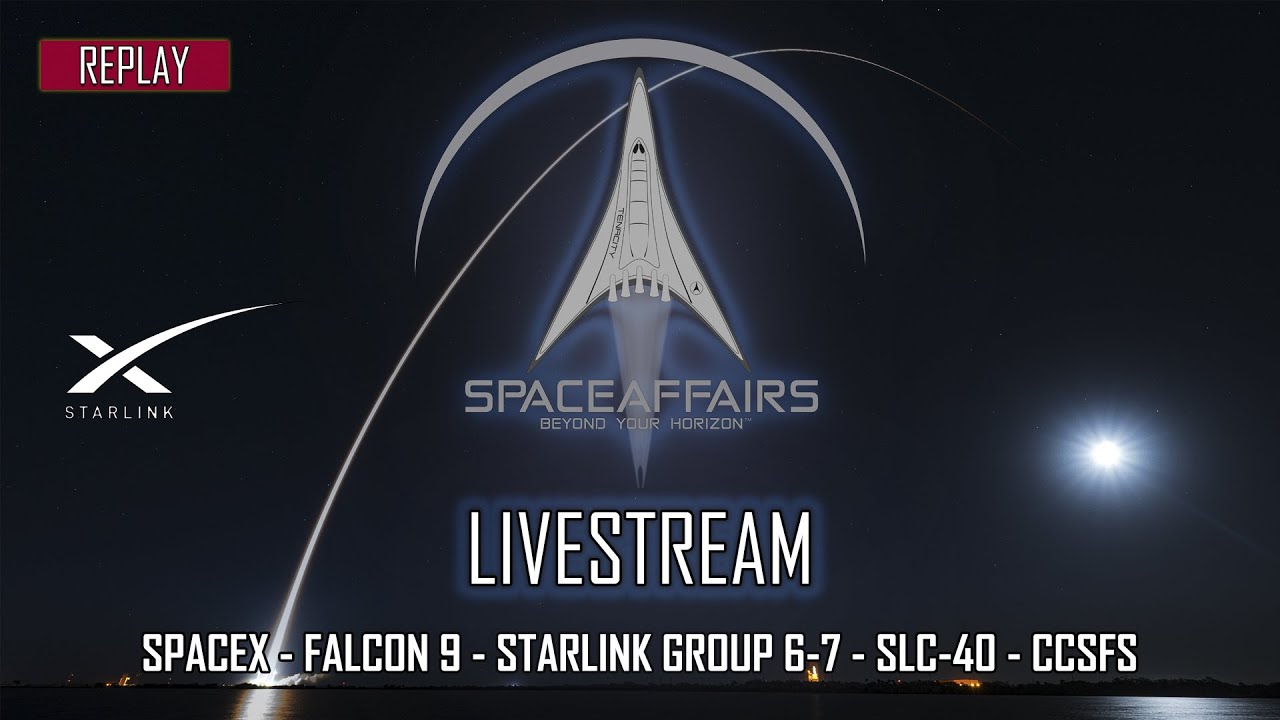 SpaceX - Falcon 9 - Starlink Group 6-7 - SLC-40 - CCSFS - July 28, 2023