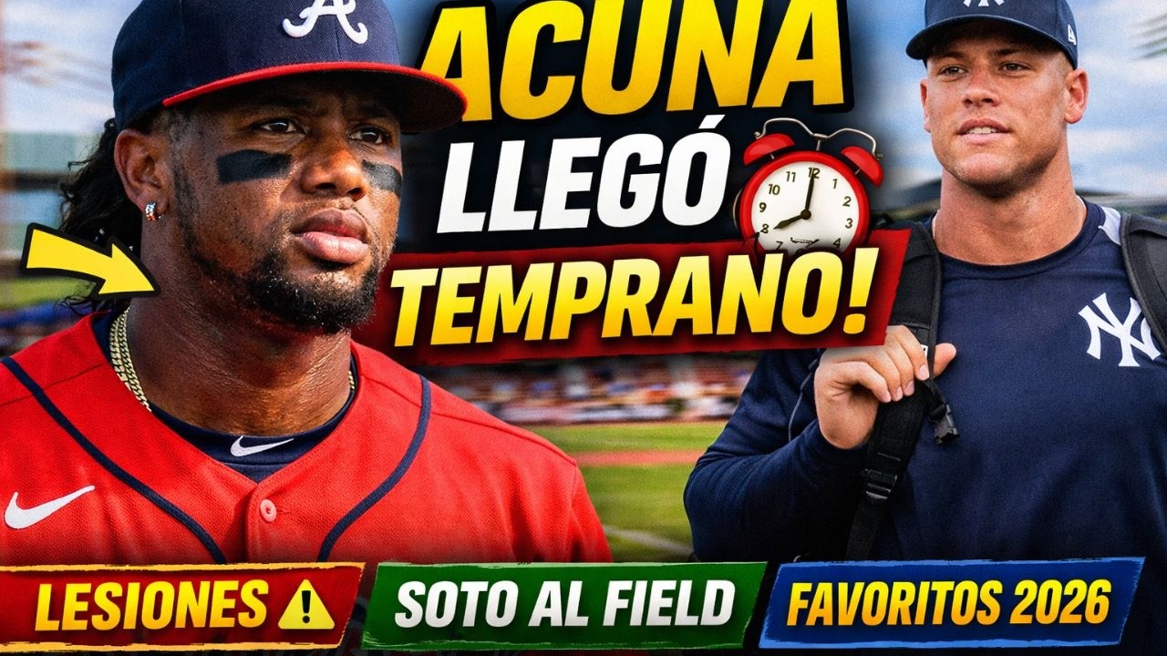 Ronald Acuña manda el mensaje temprano | Lesiones, Soto en el field y favoritos MLB