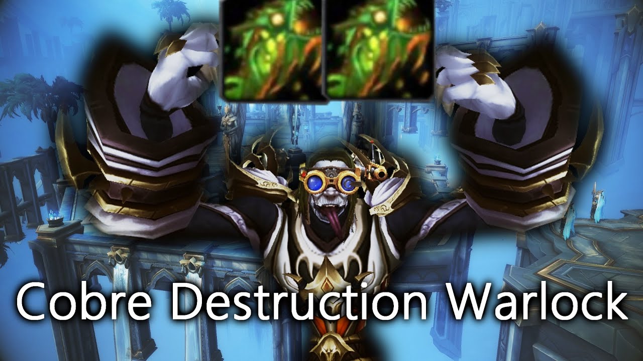 Shadowlands Destruction Warlock PvP 9.1.5 [Cobre]