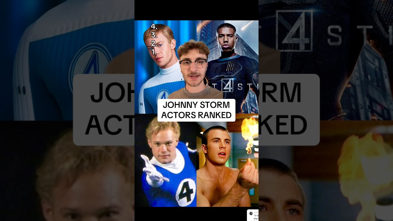 EVERY JOHNNY STORM ACTOR RANKED! (Fantastic Four First Steps)