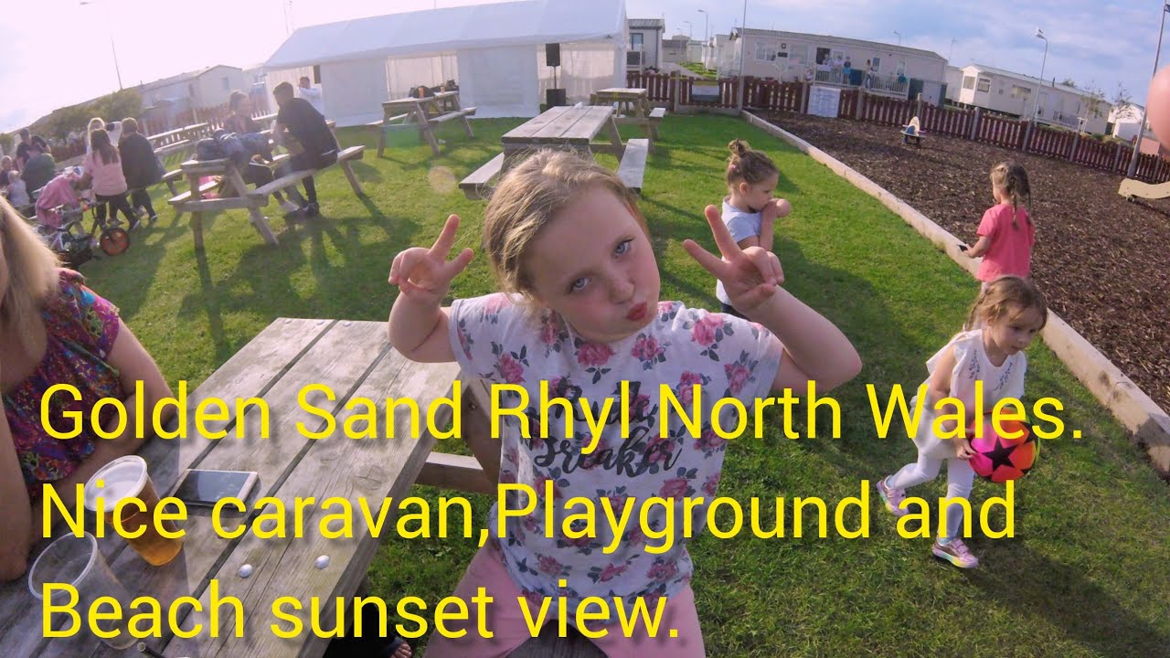 Golden sand holiday park Rhyl North Wales
