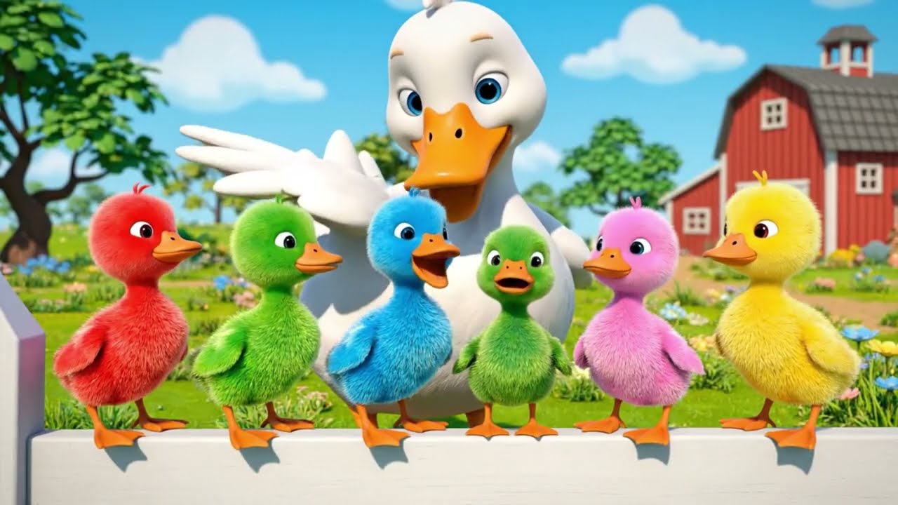 Five Little Ducks #1043