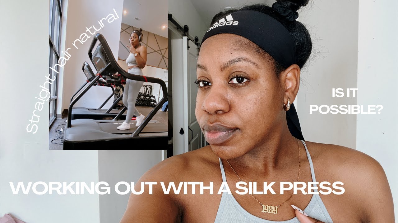 How to work out with a Silk Press - Straight Hair Natural
