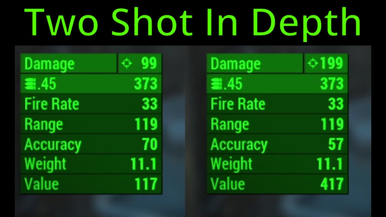 Two Shot In Depth (Fallout 4)