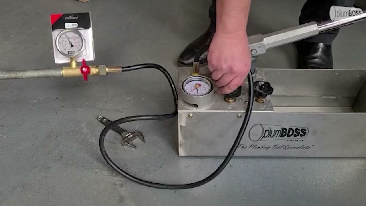 Rough In Test Kit with LF Gauge & Test Bucket | RTK01 & SSTP50