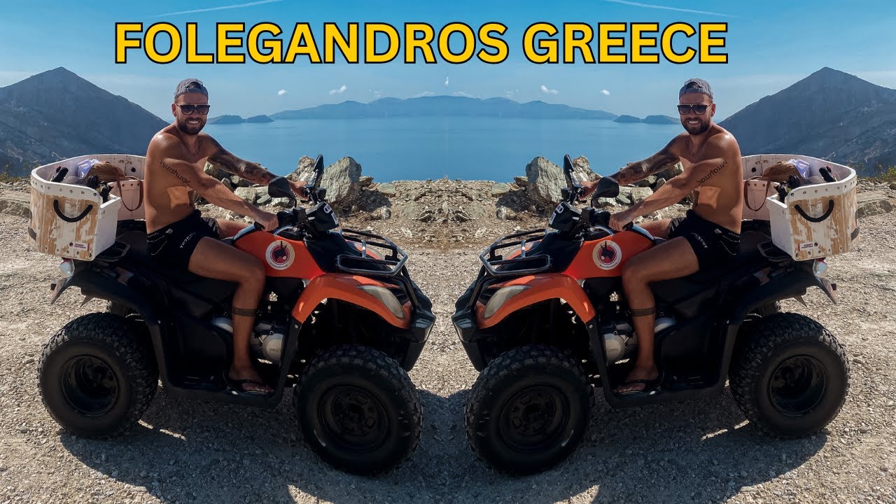 Quad Bike Adventure on Folegandros 🇬🇷