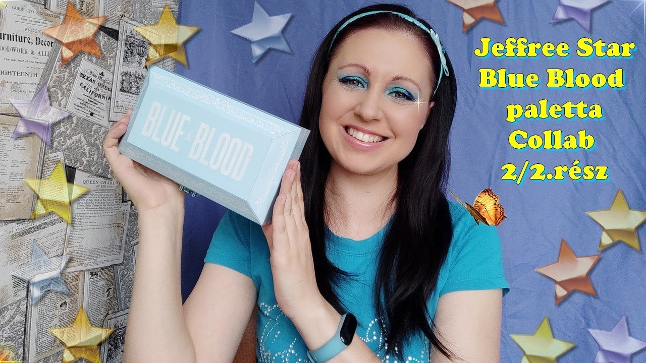 Jeffree Star: Blue Blood paletta - Collab 2/2.rész