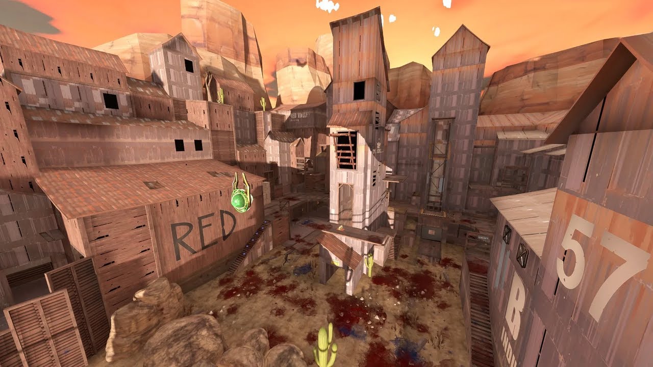 DOOM Eternal - plr_hightower (Team Fortress 2) custom map by AlvaroMDK