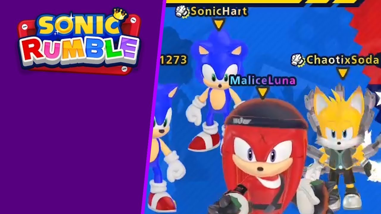 Teaming Up with ChaotixSoda in Sonic Rumble Squads