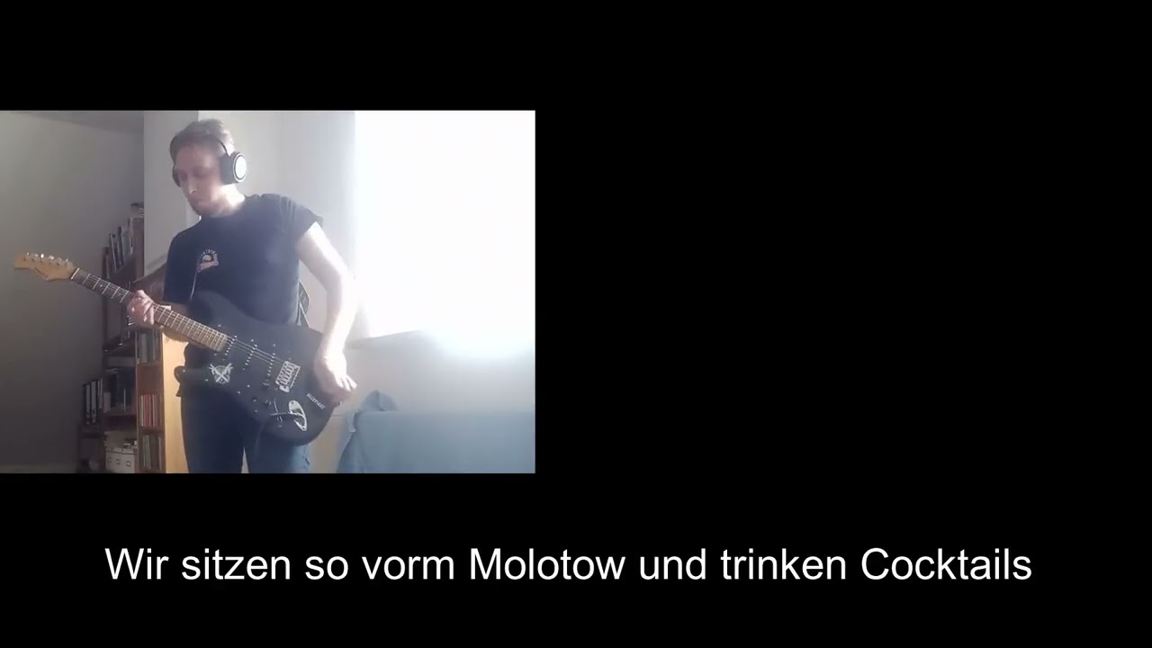 Muff Potter   Wir sitzen so vorm Molotov Guitar Cover