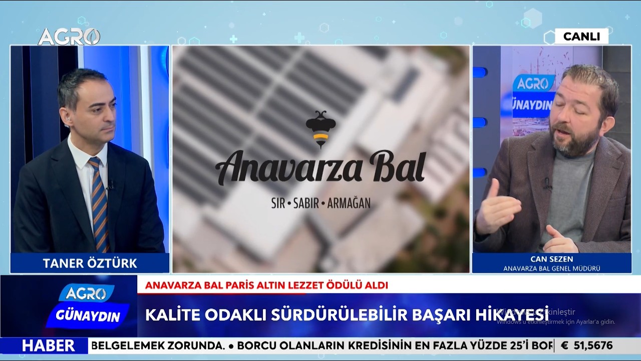 AGRO TV | TÜRKİYE’NİN BAL POTANSİYELİ VE İKLİM KRİZİNİN ARICILIĞA ETKİLERİ | ŞUBAT 2026