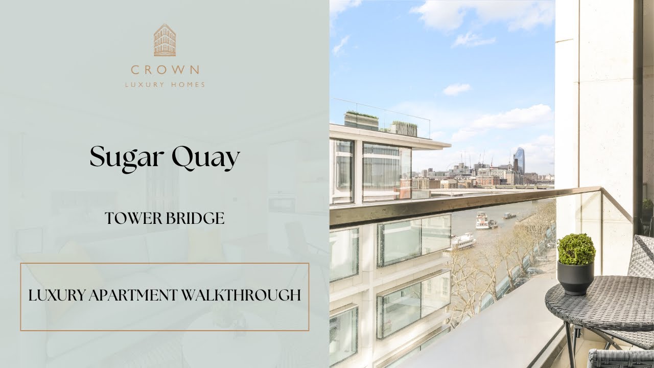 One Bedroom Apartment Tour | Sugar Quay - Tower Bridge, London