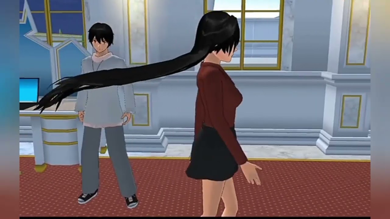 Sakura school simulator櫻花校園模擬器：女霸总的小奶狗#sakuraschoolsimulator #櫻校 #櫻花校園 #櫻花校園模擬器