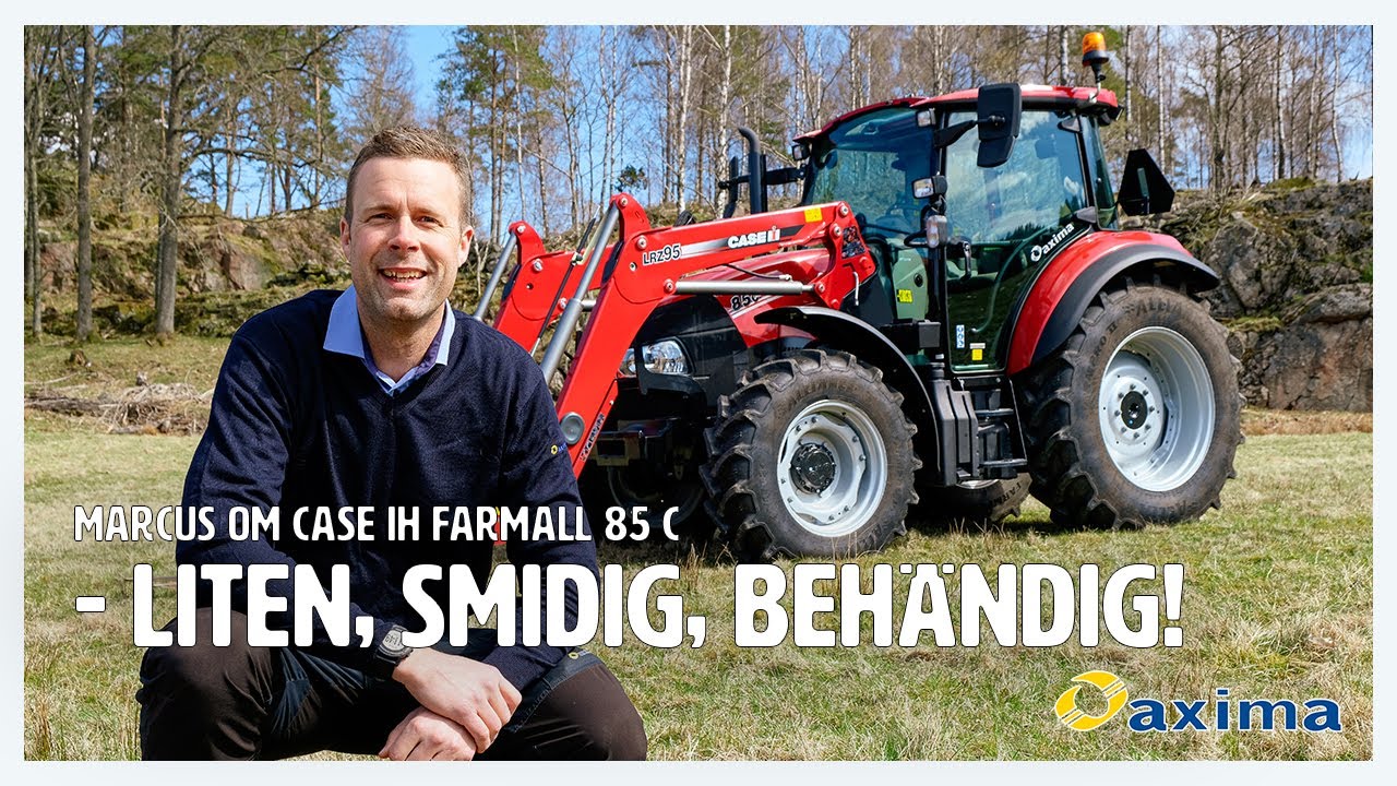 Liten, smidig, behändig! | Marcus pratar om Case IH Farmall-serien