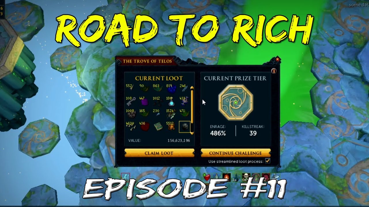 Road to Rich: Episode 11 | Making BANK off Telos! [Runescape 3]