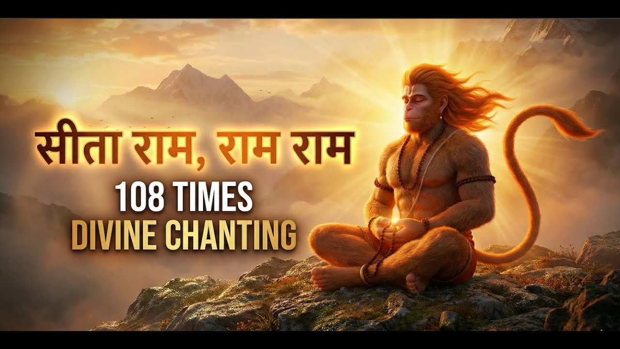 Most Powerful Sita Ram Chanting | Removes All Negativity & brings Peace instantly