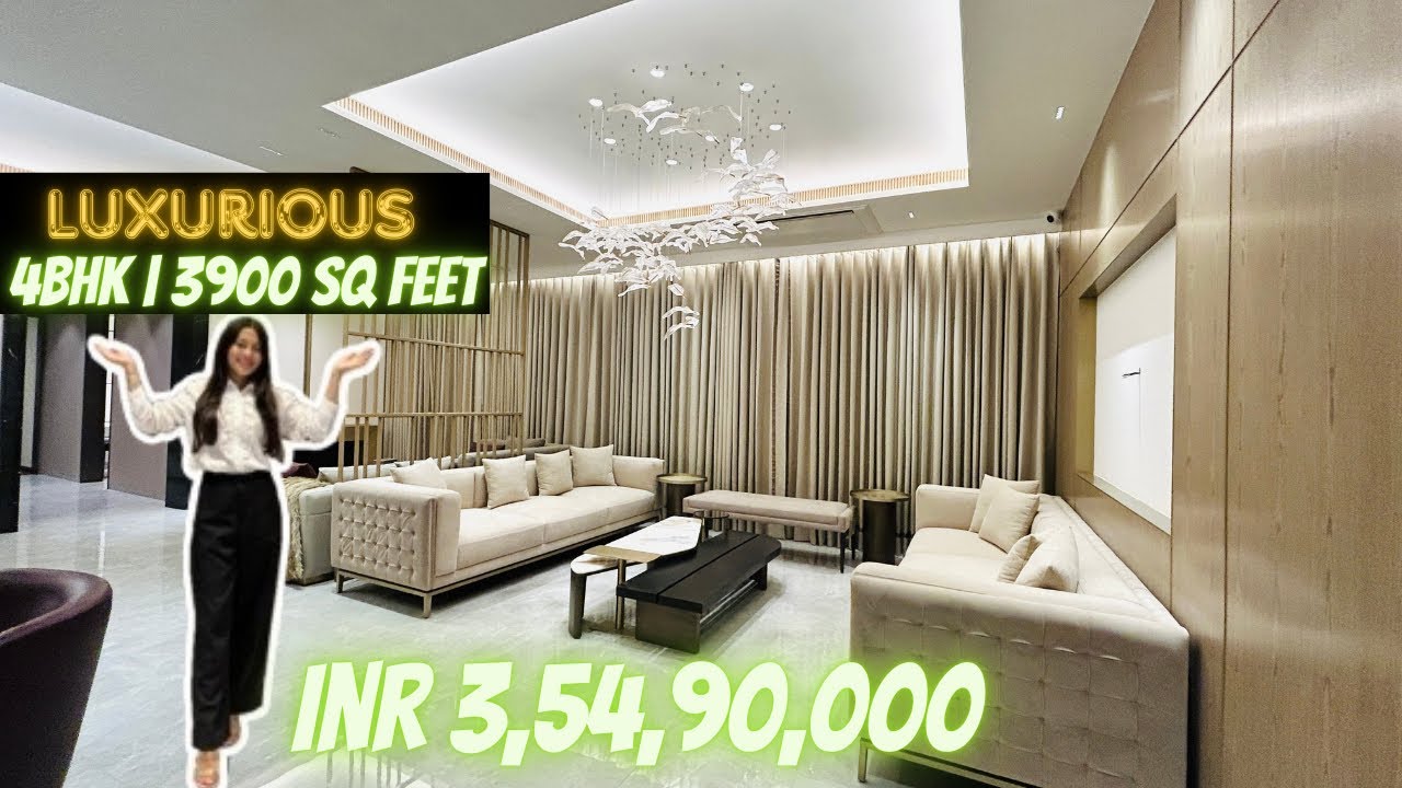 Luxury Highrise Apartment Tour 😍 / 4bhk plus 1 Flats for sale in section 67, mohali