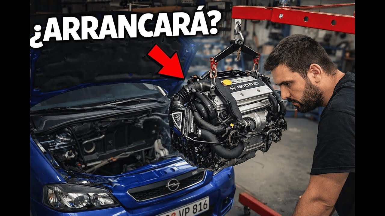 👉 HOY EL ASTRA OPC VUELVE A LA VIDA… o muere para siempre 💀🔥 Astra G OPC cambio motor Parte 4