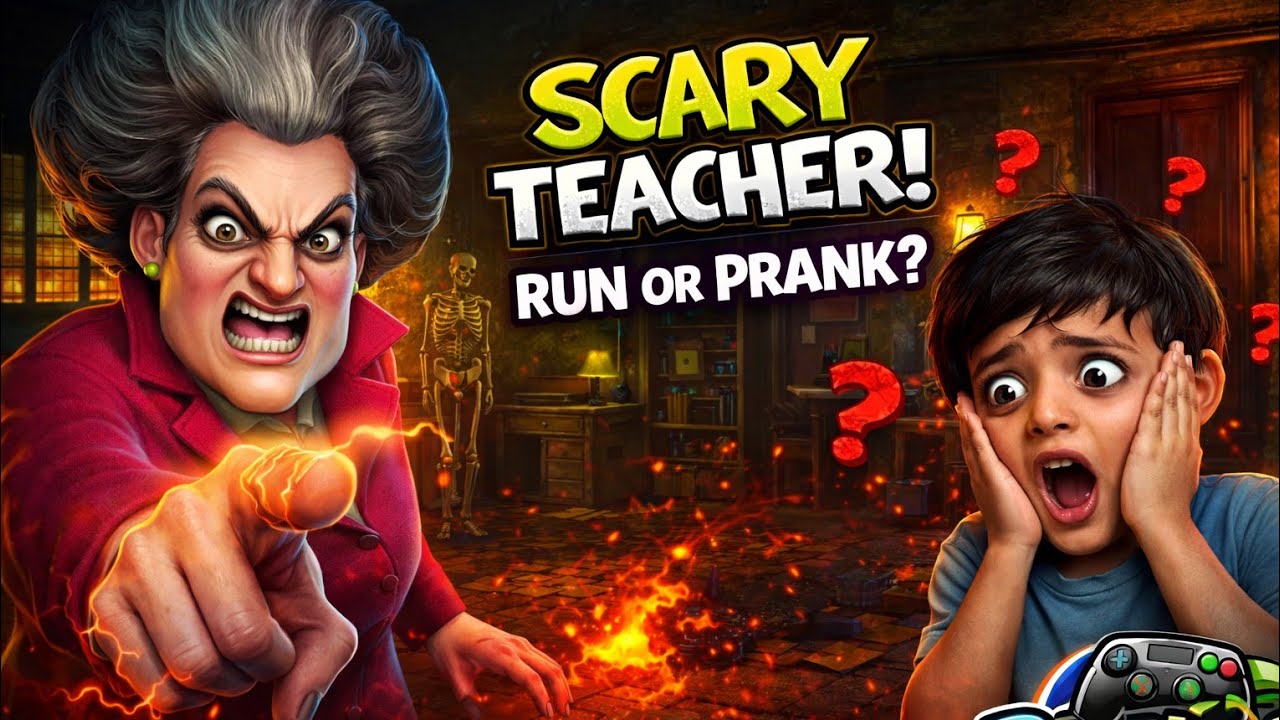 Playing Scary Teacher 3D | Sneaked In Her House🤫