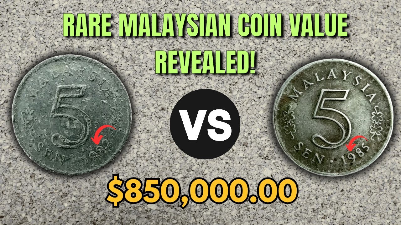 Top 2 Malaysian Coins That Shocked Collectors with Their Value! 🇲🇾