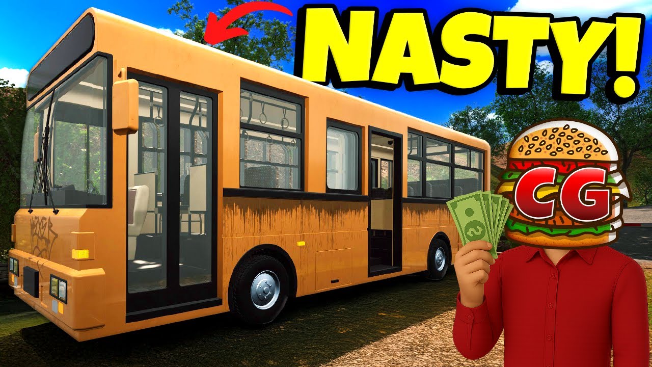 This Bus Is So Gross… Can I Still Flip It for Profit?! (Bus Flipper Simulator)