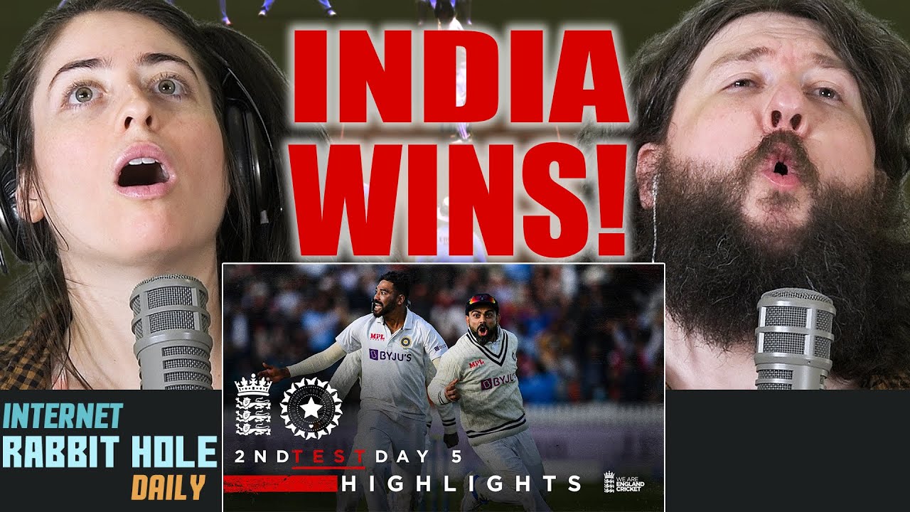 India vs England - Day 5 Highlights | 2nd LV= Insurance Test 2021 | irh daily CRICKET reaction!
