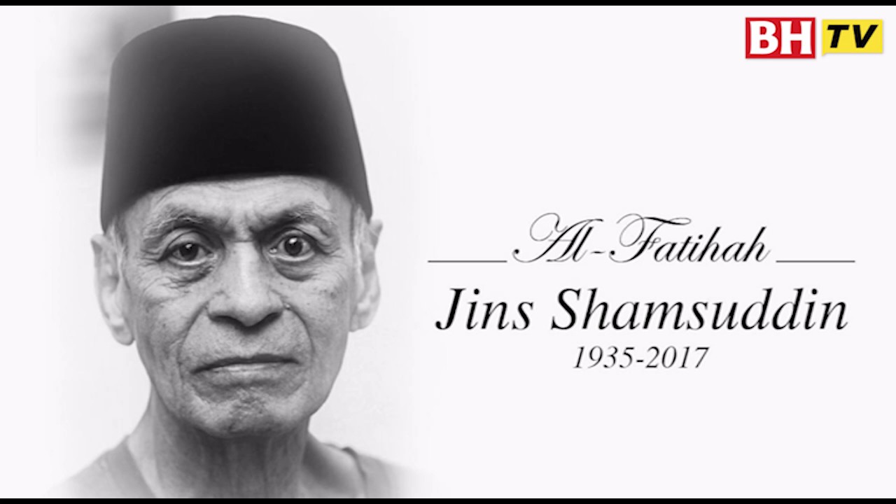 Seniman legenda, Jins Shamsuddin meninggal dunia