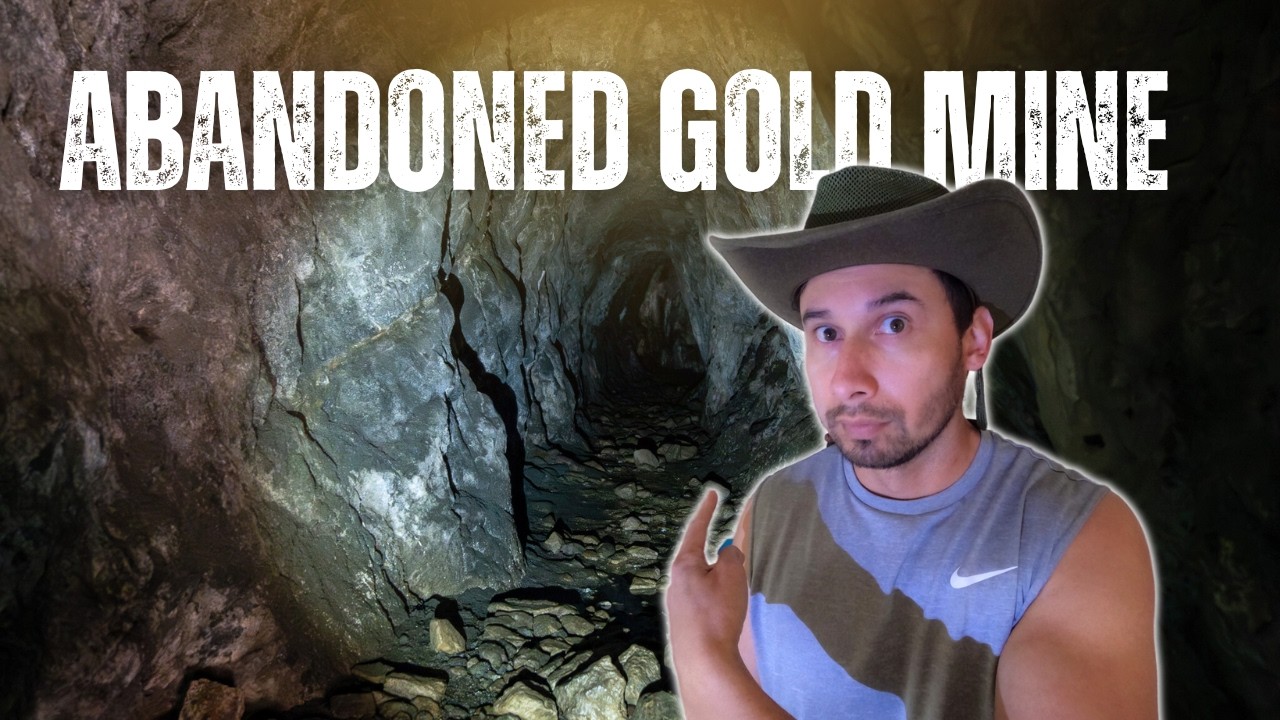 I Found A 124 Year-Old GOLD MINE & Stone Ruins