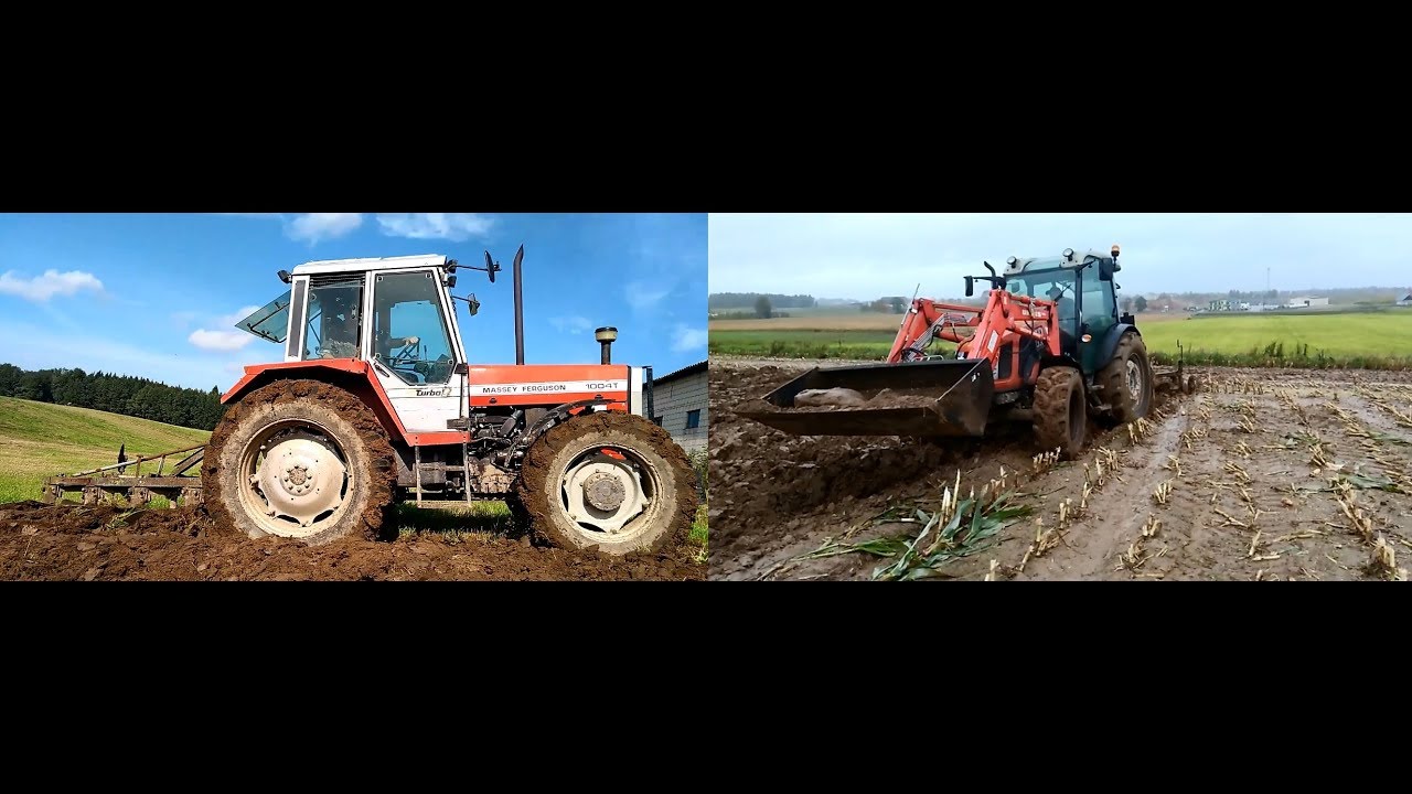 Jesienna orka 2017|MASSEY FERGUSON 1004T|URSUS 8014H