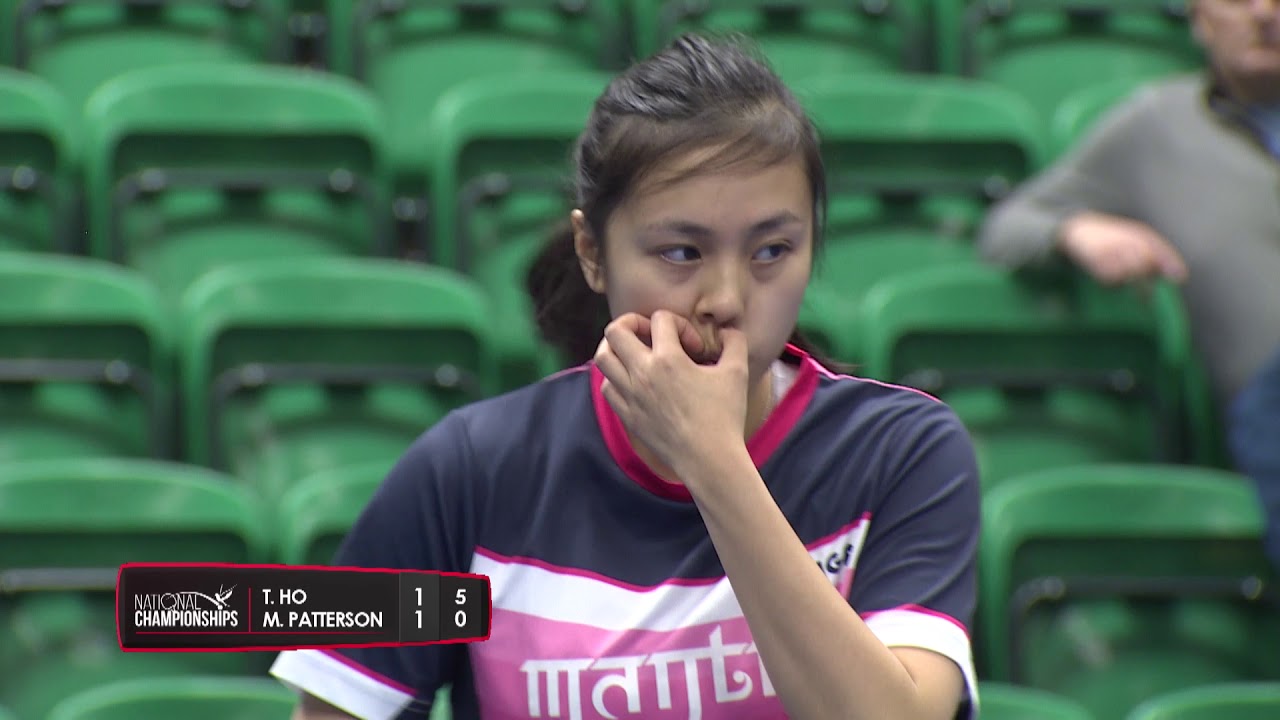 Ho v Patterson - Women's Singles Semi-Final - Mark Bates Ltd National Table Tennis Championships