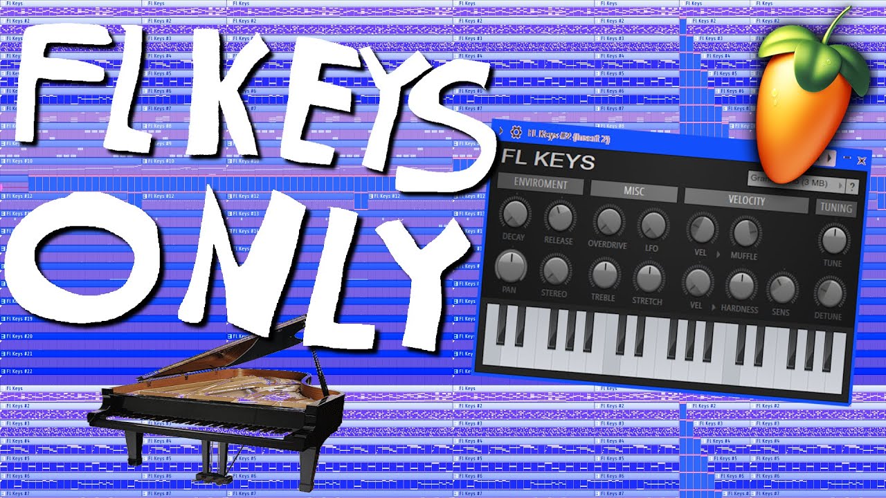 how to make a beat ONLY using FL Keys