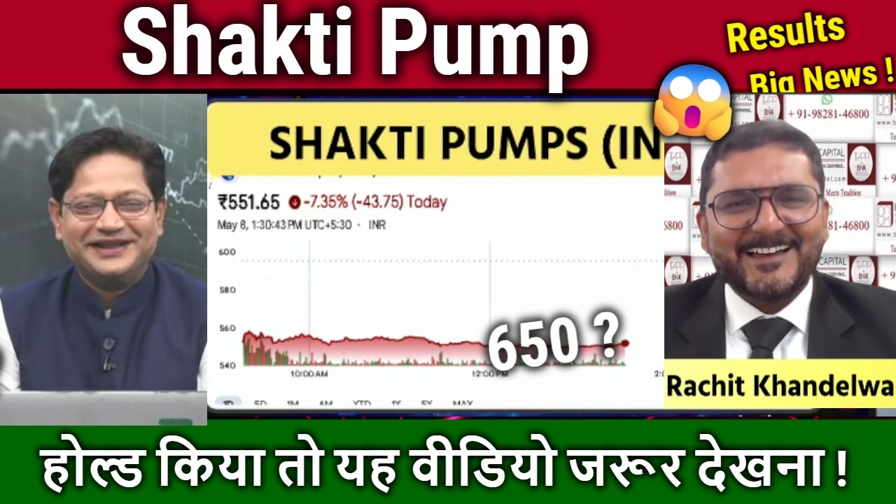 Shakti Pump share latest news,Buy or Sell ? analysis,shakti pumps share news, target 2026