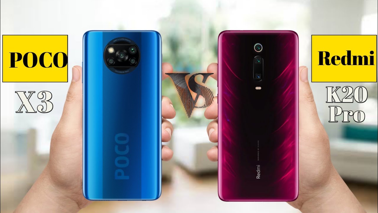 Poco X3 vs Redmi k20 Pro