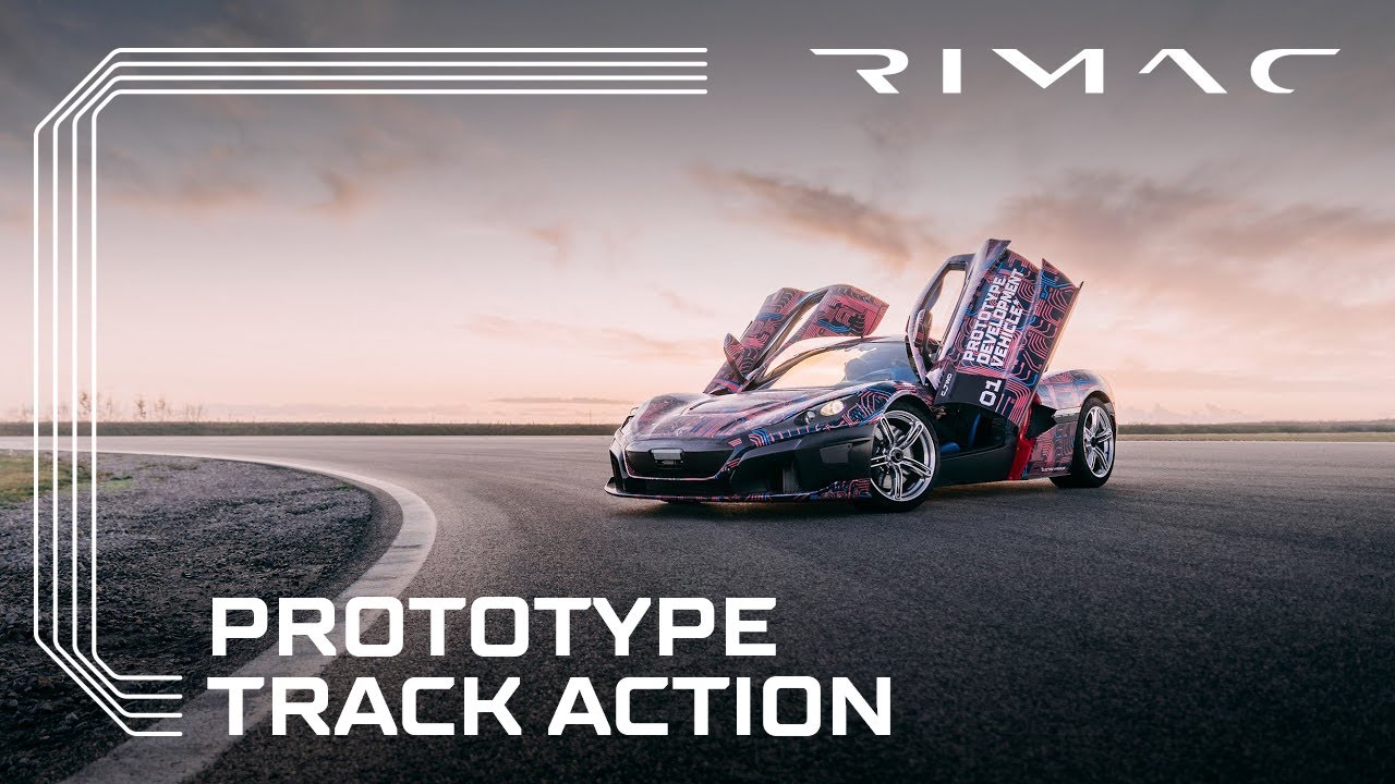 RIMAC C_TWO PROTOTYPES TRACK ACTION