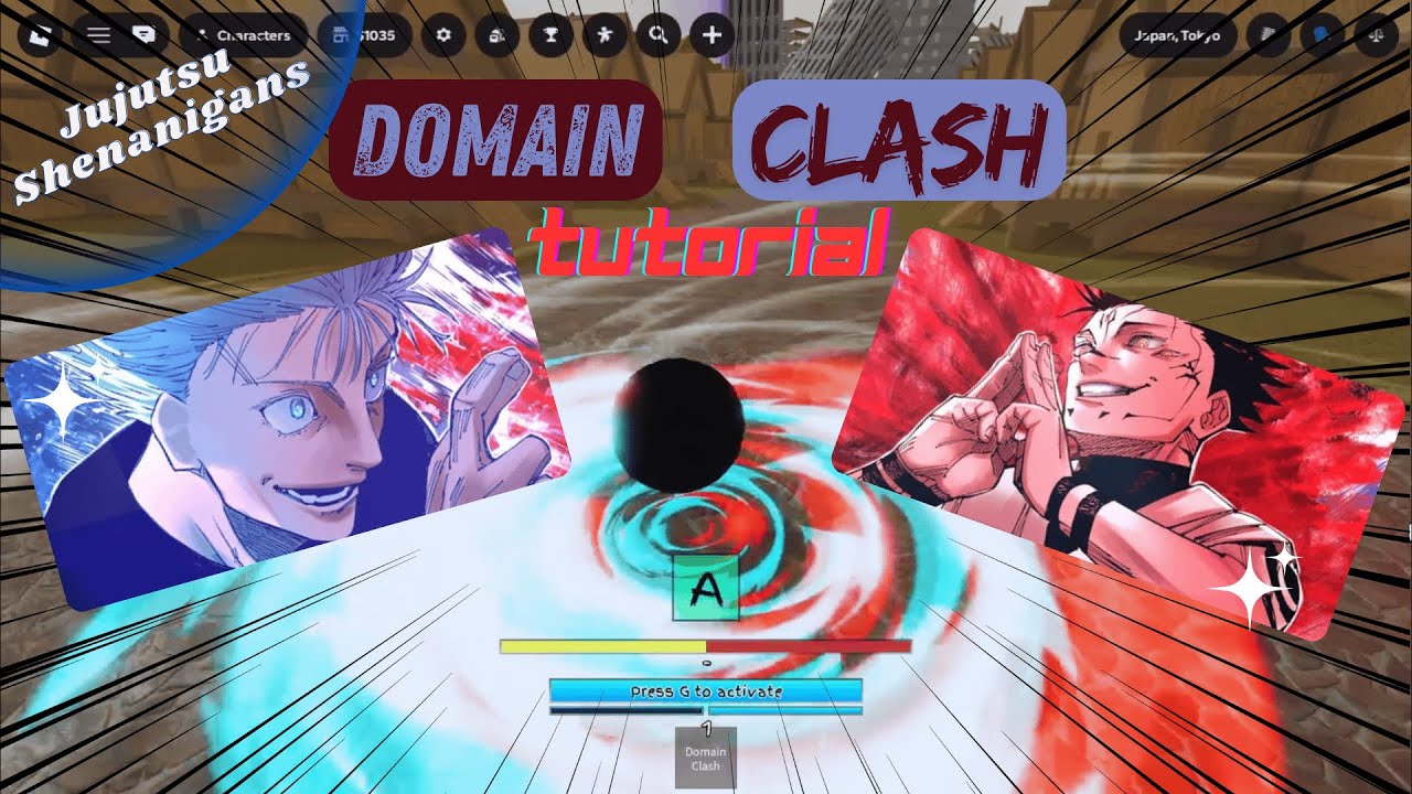 [JJS SkillBuilder] Domain Clash Tutorial!!