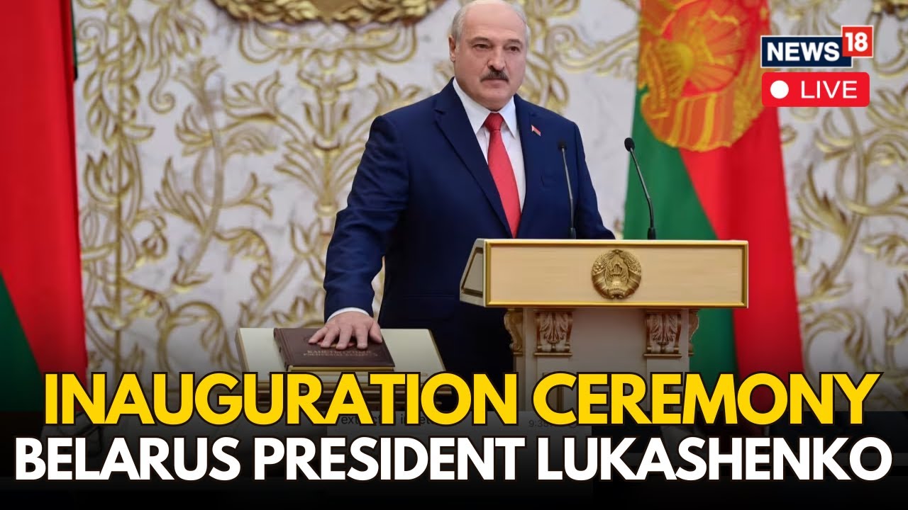 LIVE | Inauguration Of Belarusian President Alexander Lukashenko | 7th Term | Belarus News | N18G