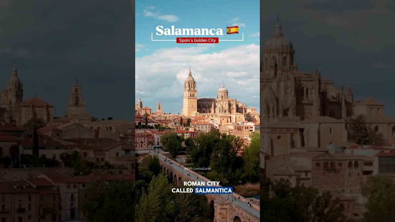 Salamanca, Spain 🇪🇸 &ndash; Golden City of Castile #salamanca #spaintravel #castillayleon #historiccity