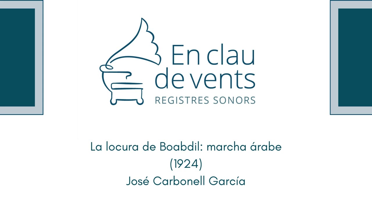 En clau de vents - LA LOCURA DE BOABDIL (1924) - José Carbonell Garcia (1890-1957)