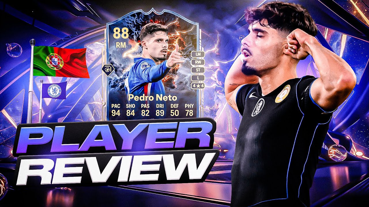 88 ОБЗОР ИГРОКА THUNDERSTRUCK PEDRO NETO - EA FC 26 ULTIMATE TEAM