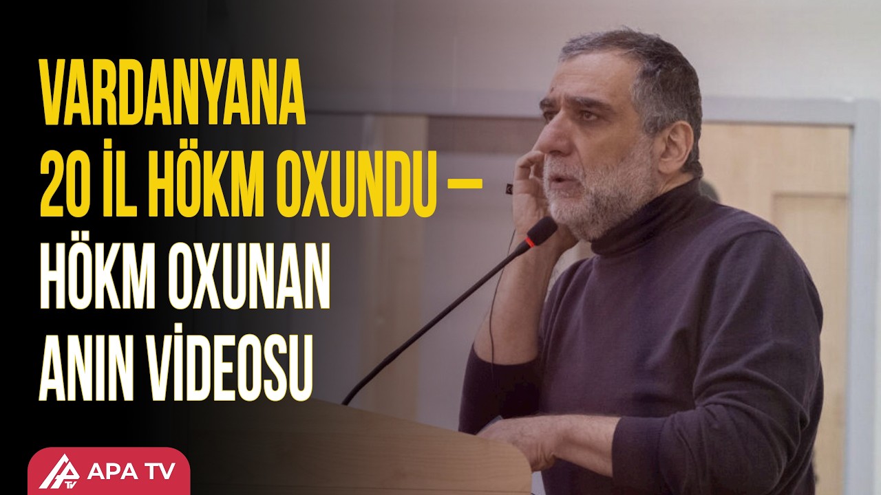 Ruben Vardanyanın məhkəməsindən görüntülər | APA TV