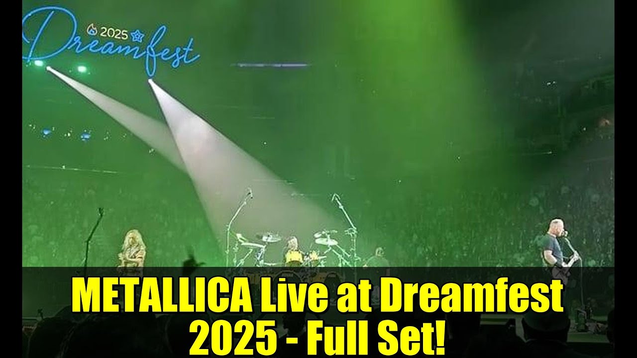 METALLICA: концерт на Dreamfest 2025 &mdash; полный сет!