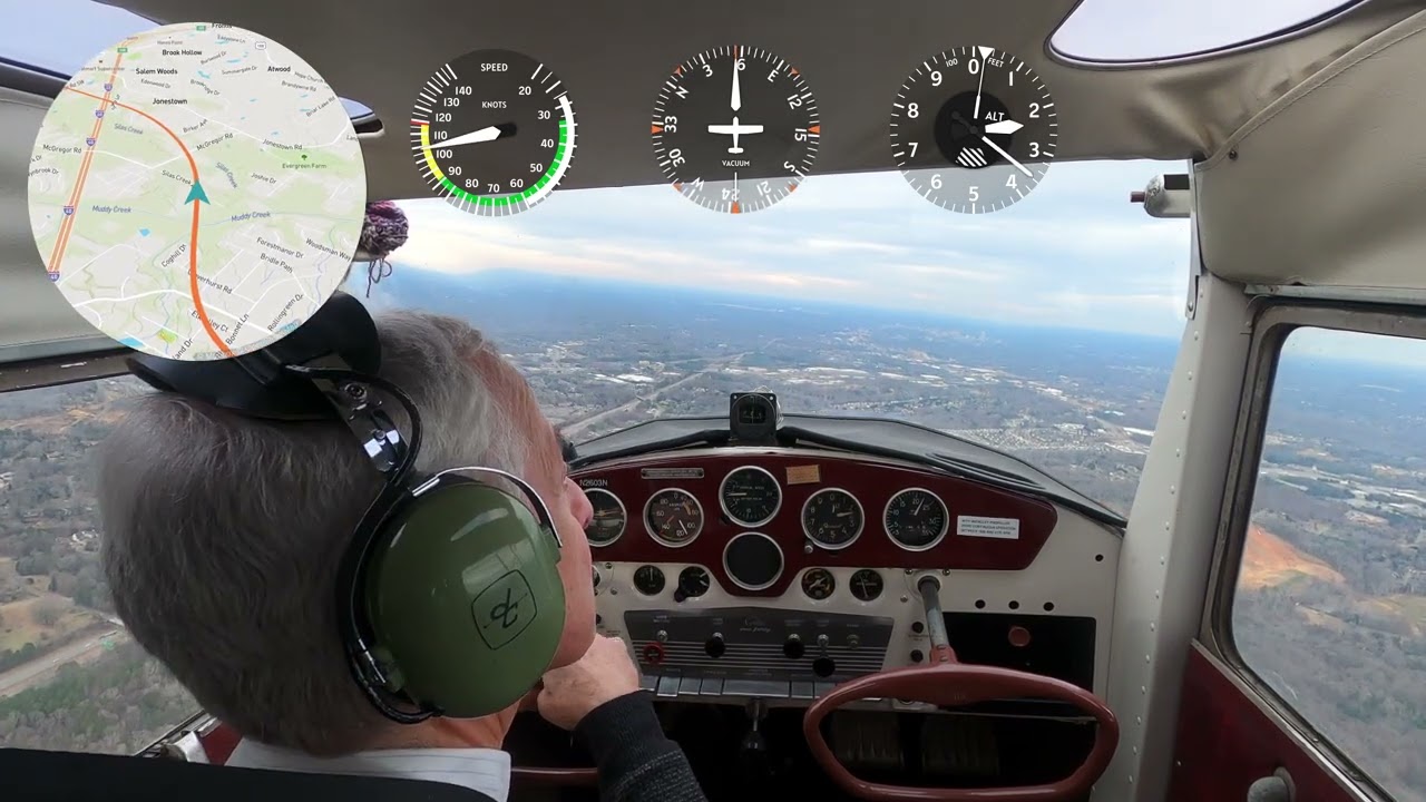 Cessna 140 Pre storm Flight 26 0122