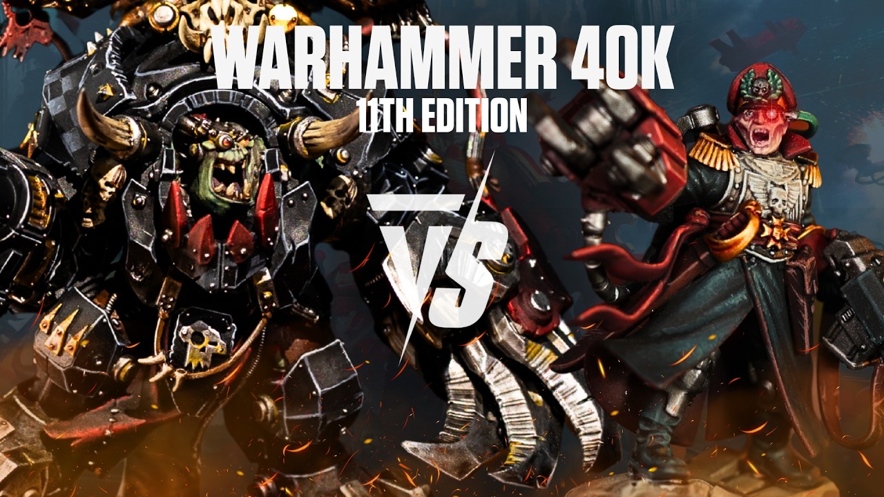 Orks Vs Astra Militarum 11th Edition Warhammer 40K Battle Report