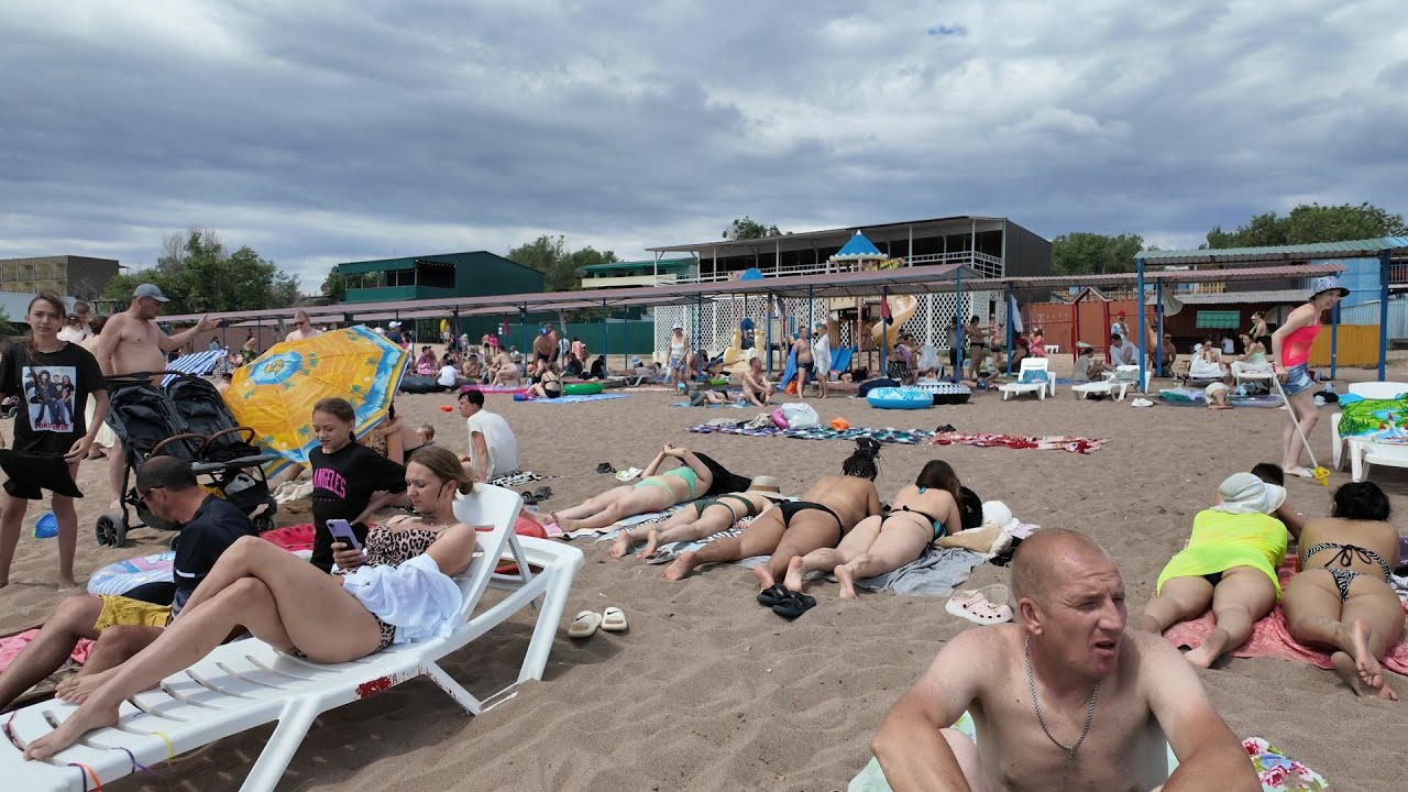 Balkhash. Shubar-Tubek village. Summer 2025. Beach. Балхаш, посёлок Шубар-Тубек. #балхаш 