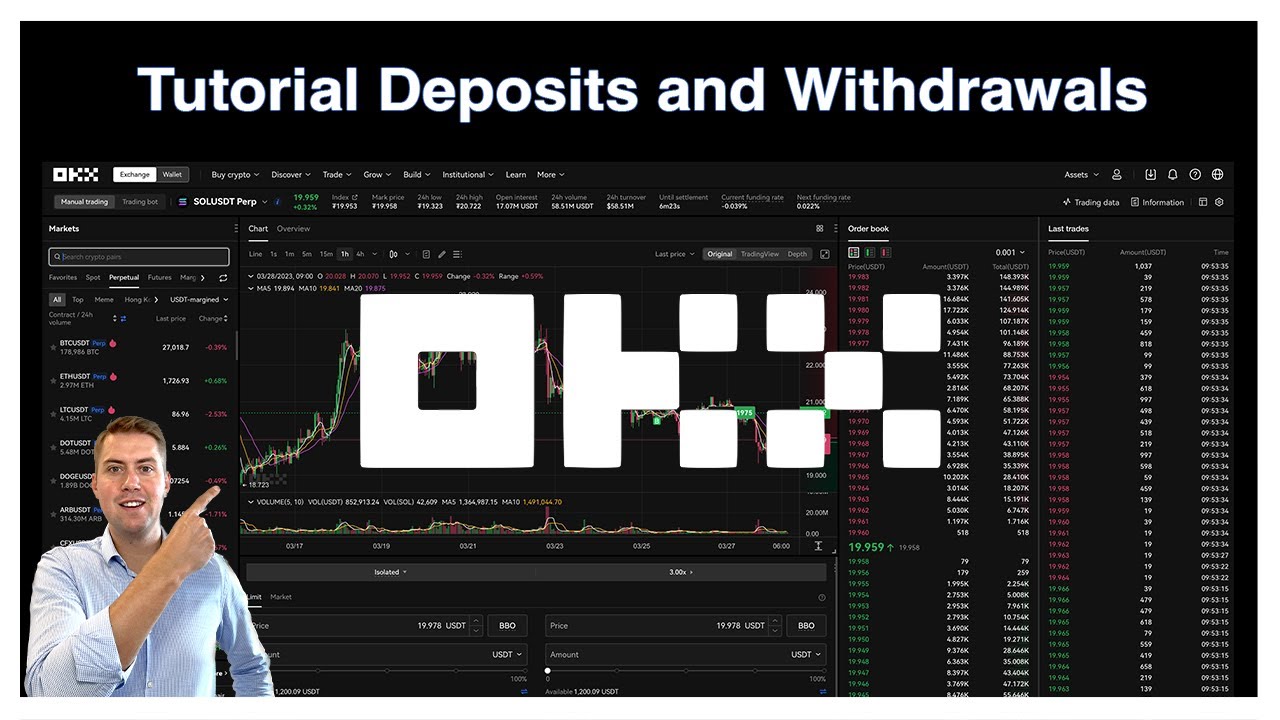 OKX Tutorial: Deposits and Withdrawals ✅💶