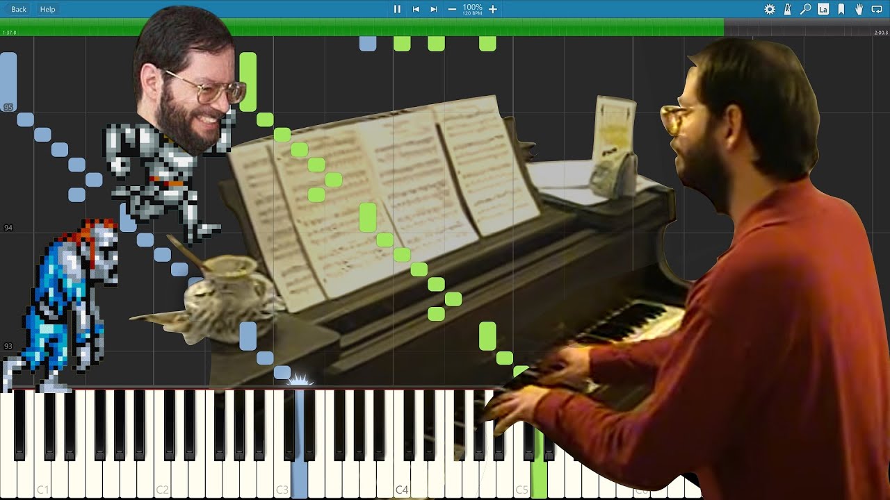 Ghosts 'n Goblins (Synthesia) // Tom Brier